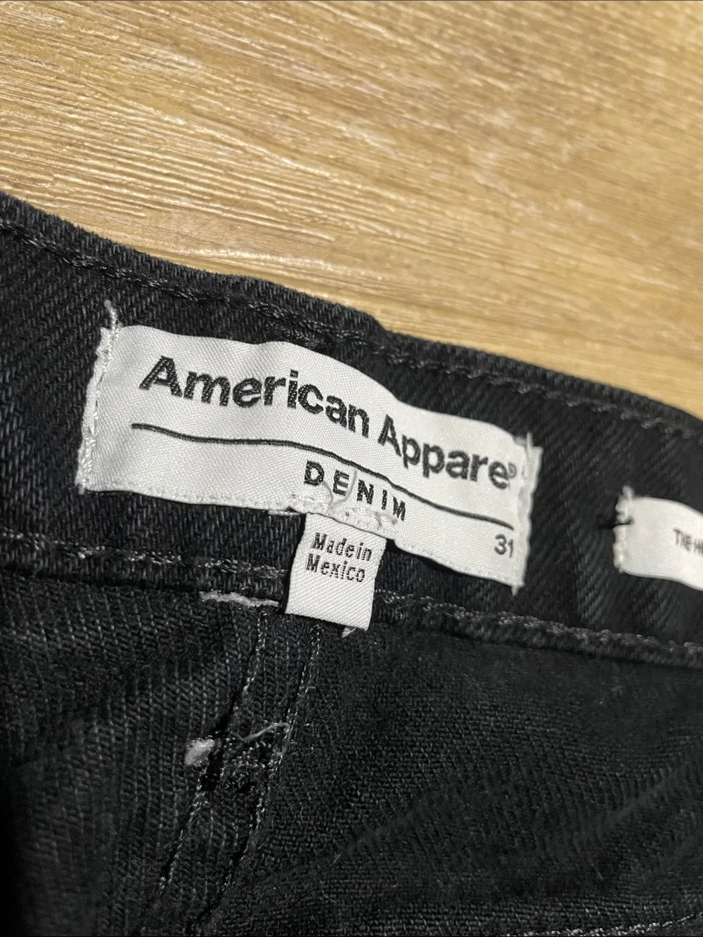 American Apparel Black Jeans - Picture 2 of 6
